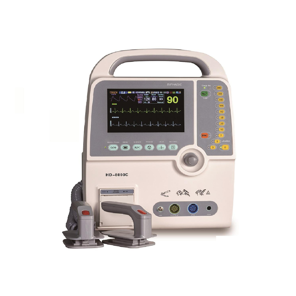 Biphasis Defibrillator Monitor With AED & Patient Monitor Capability - Image 2