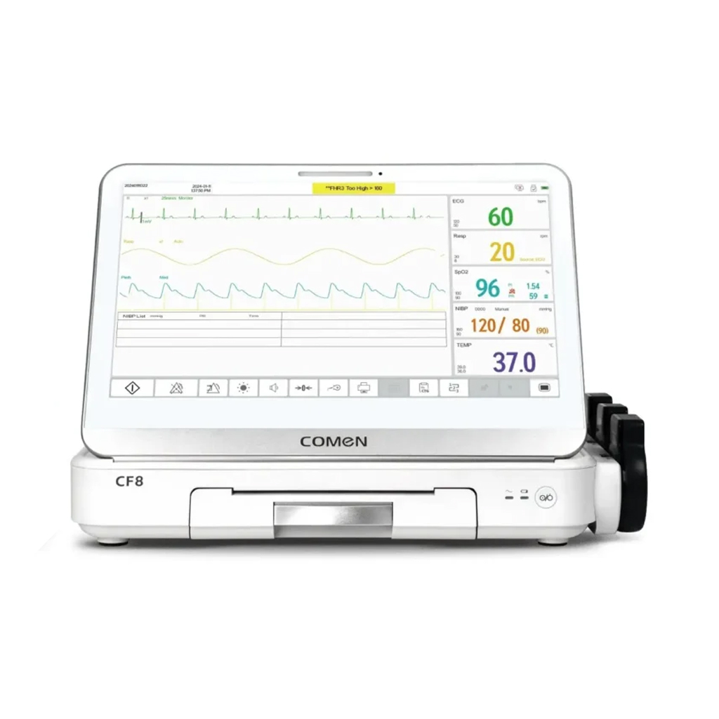 Comen Twin & Maternal Monitor With Trolley