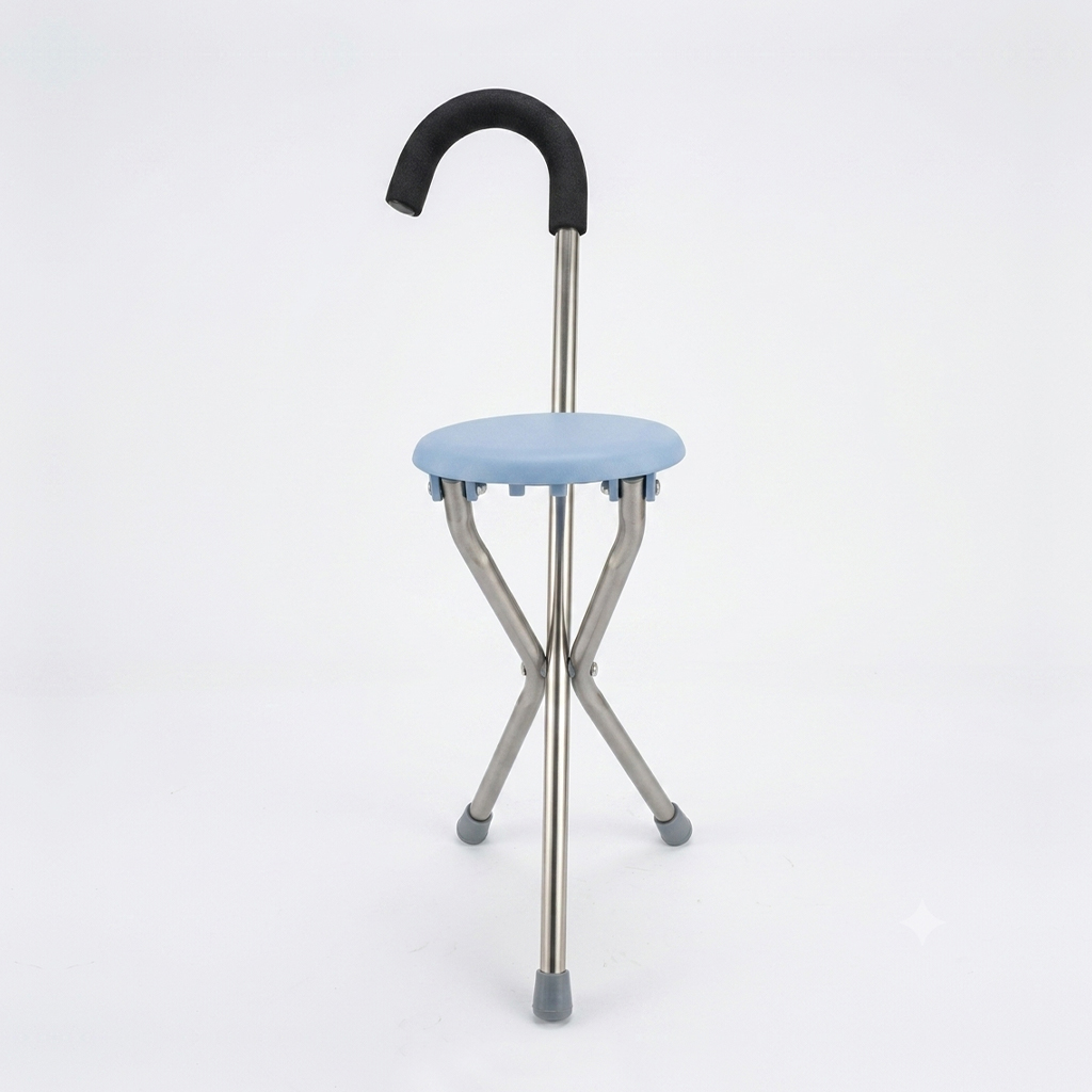 Walking Stick Tripod with Seat