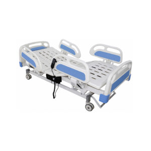 3 Functions Electric Bed with CPR & abs side rail with central braking system