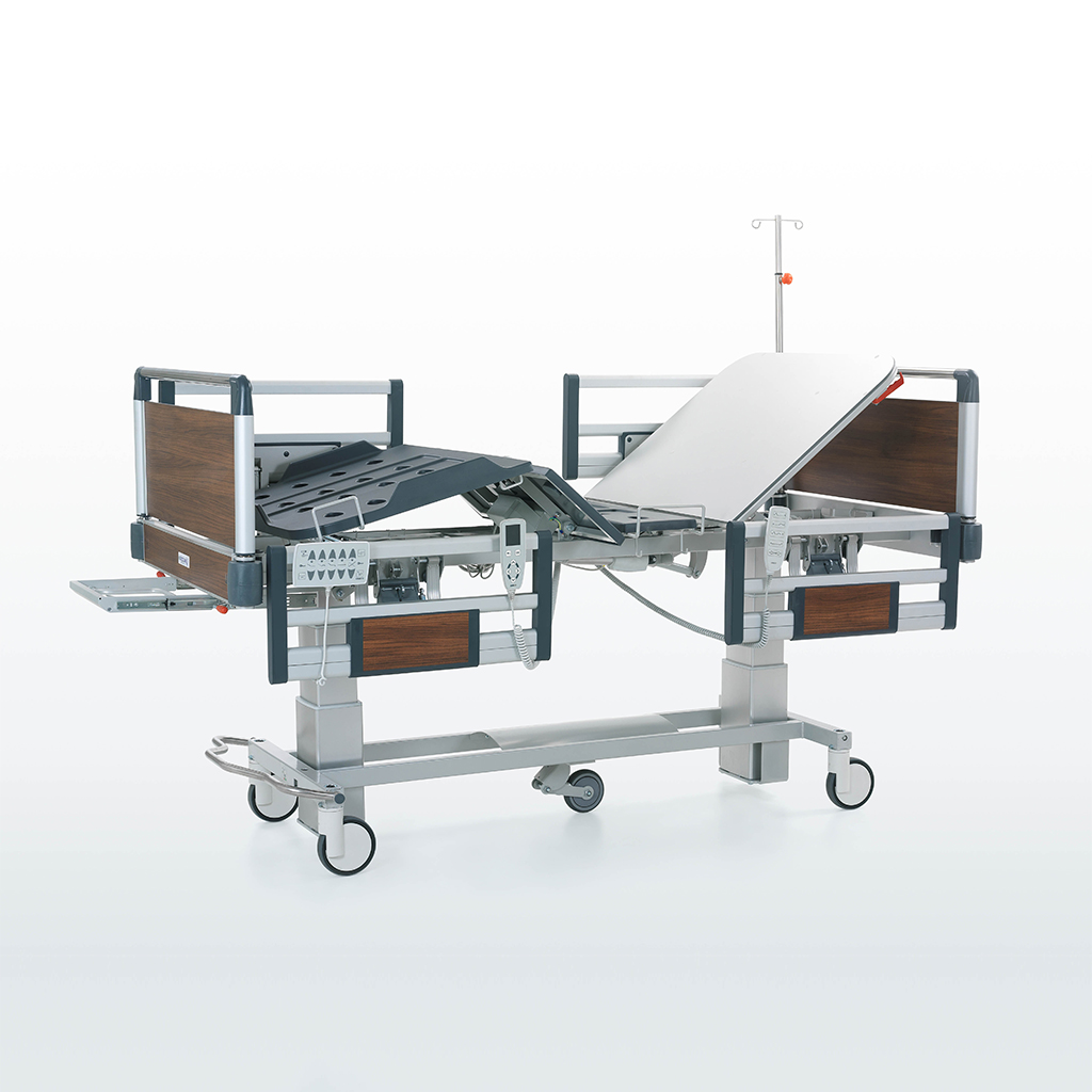 4 Motors Intensive Care Patient Bed with Compact Weighed Scale System