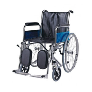 Chrome Steel Plated Standard Wheelchair