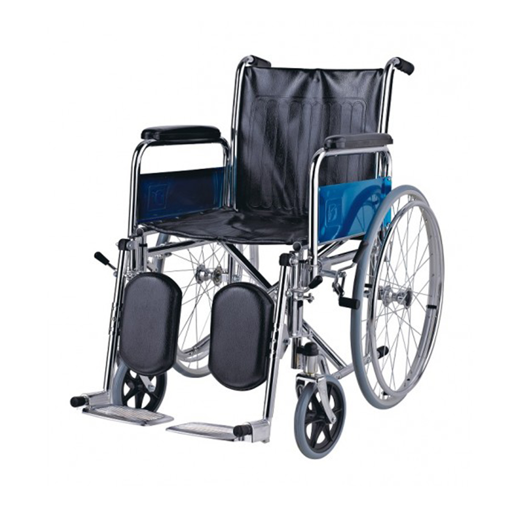 Chrome Steel Plated Standard Wheelchair