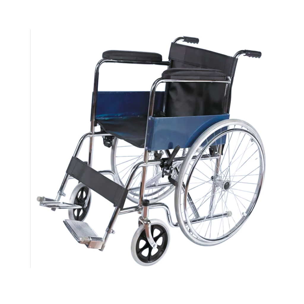 Chrome Plated Standard Wheelchair ( bme 4611c - 809)