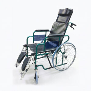 Manual Wheelchair Reclining, Elevatable Foot Rest, Detachable Foot Rest and Arm Rest