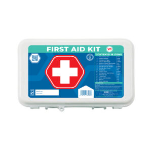 First Aid Box Plastic (white)