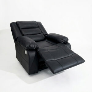 Accompanying Chair/Electric Reclining Sofa (Black)