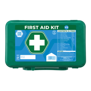 Plastic First Aid Box V2 with 16 Items