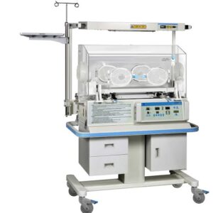 Infant Incubator (4-hole) with skin sensor and phototherapy