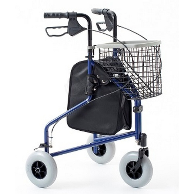 Walking alluminium tricycle rollator
