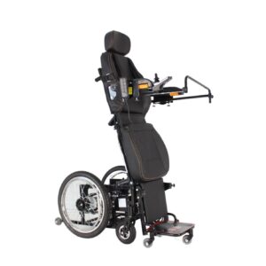 Electric standing wheelchair