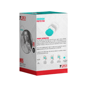 7Plus N95 Face Mask 10's