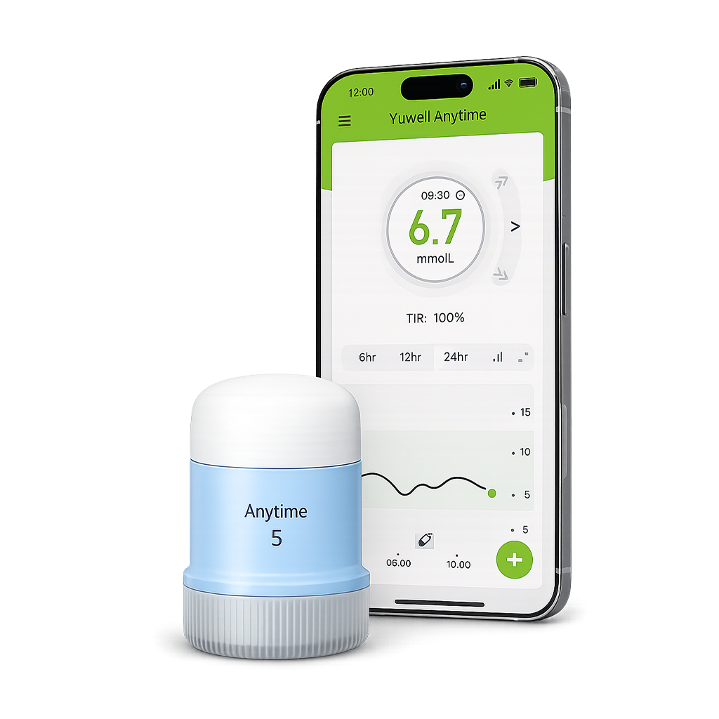 16 Days Continuous Glucose Monitoring System (Anytime 5-Pro)