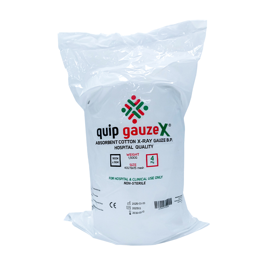 QuipgauzeX (Absorbent Cotton X-Ray Gauze B.P.)