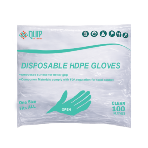Disposable HDPE Gloves 100's