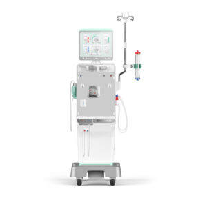 Hemodialysis Machine Aide 1Single pump with Bi-cartridge holder Ultrapure dialysis module (double)