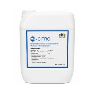 MI-CITRO Disinfection & Decalcification of Haemodialysis Machine