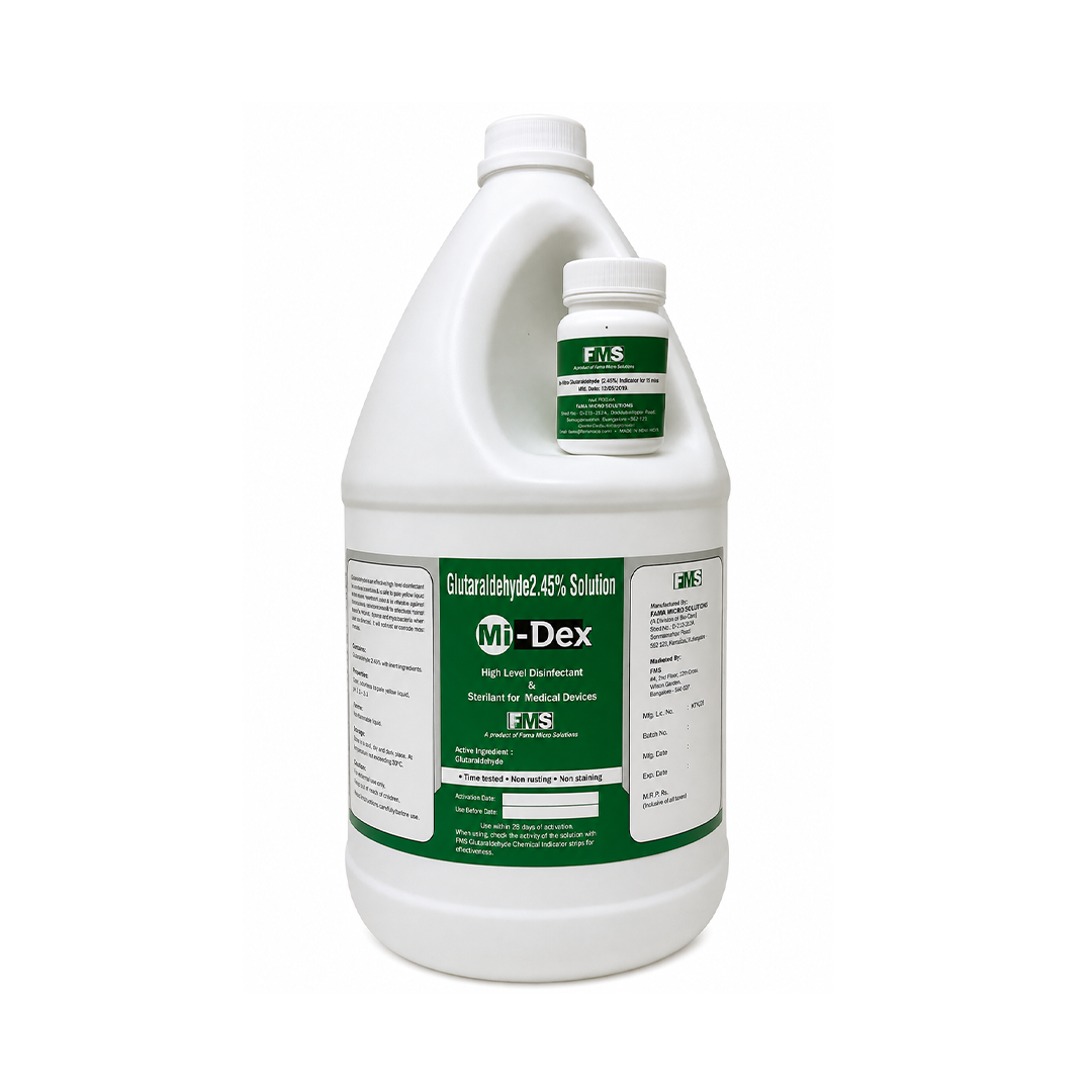 Mi-Dex High Level Disinfectant & Sterilant for Medical Devices