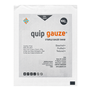 Quip Gauze Swabs 8-Ply, 19 x 15 Mesh (100's)