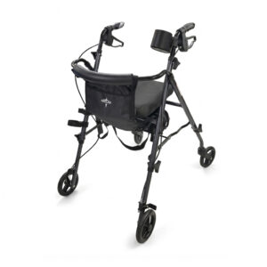 Aluminum Walking Rollator with Seat