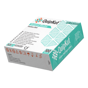 QuipKut Surgical Blades - Stainless Steel (100's)